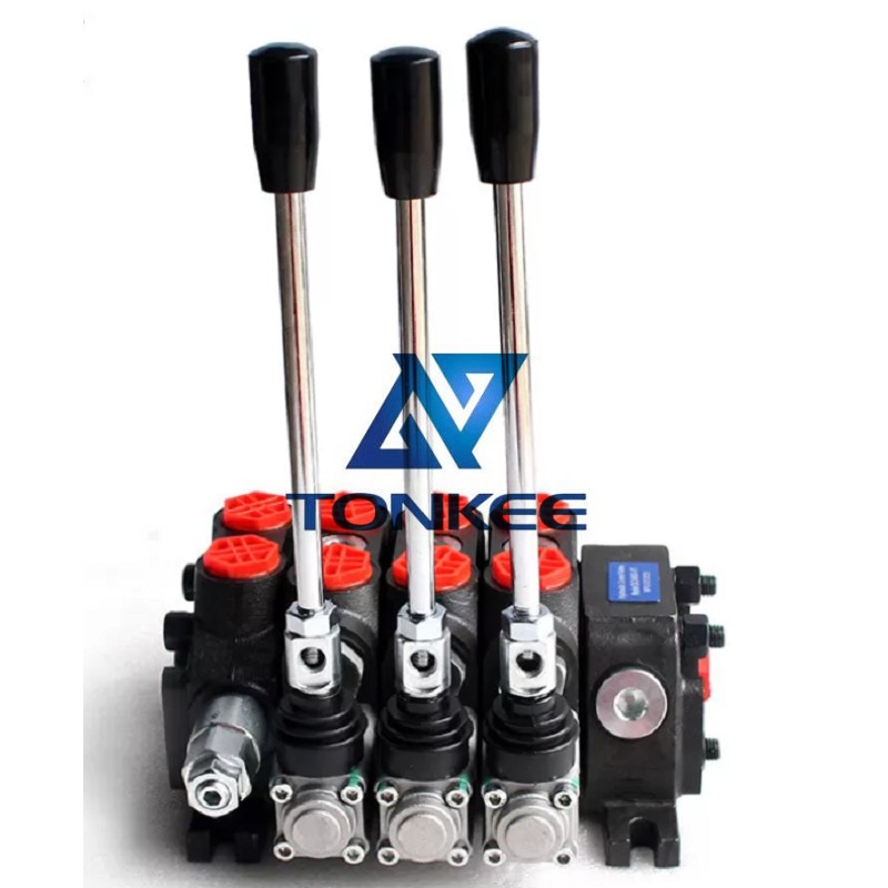 Hot sale DCV60 Hydraulic Directional Valve Three Spool 60lpm Pneumatic Control | Partsdic®